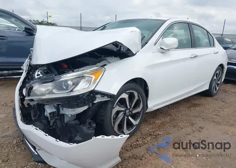 2017 Honda Accord Ex-L from USA, damaged, VIN 1HGCR2F87HA104696